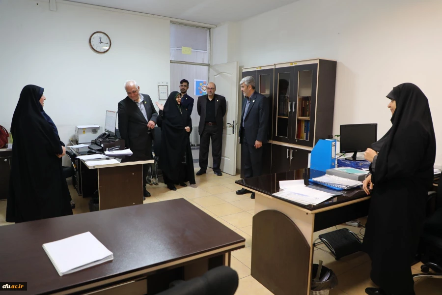 دیدار نوروزی رئیس دانشگاه فرهنگیان با همکاران سازمان مرکزی 2