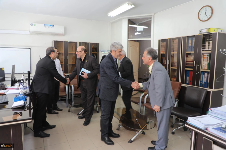 دیدار نوروزی رئیس دانشگاه فرهنگیان با همکاران سازمان مرکزی 4