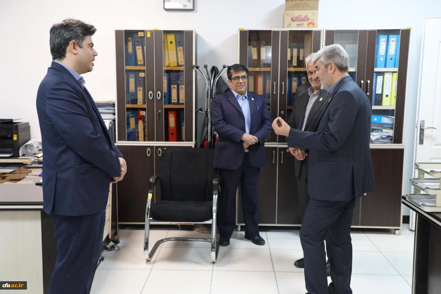 دیدار نوروزی رئیس دانشگاه فرهنگیان با همکاران سازمان مرکزی 6