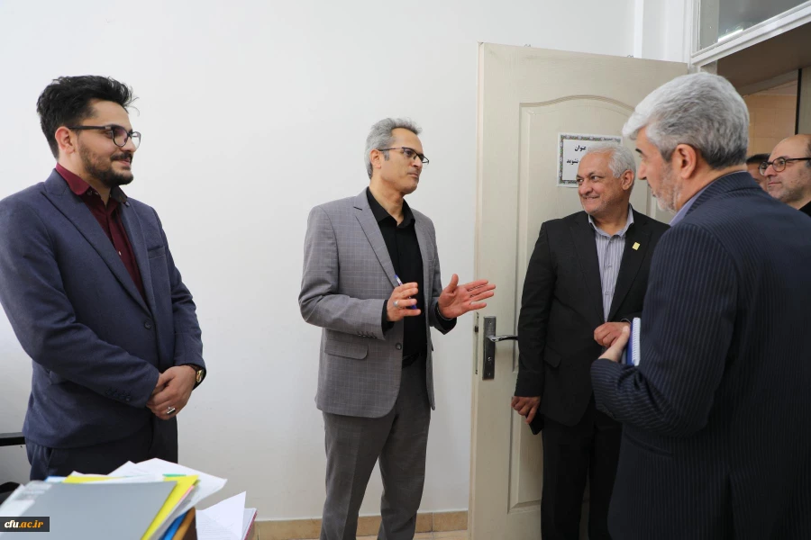 دیدار نوروزی رئیس دانشگاه فرهنگیان با همکاران سازمان مرکزی 7