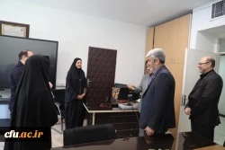دیدار نوروزی رئیس دانشگاه فرهنگیان با همکاران سازمان مرکزی 8
