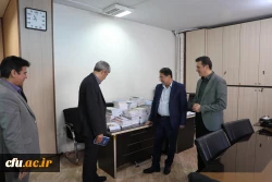 دیدار نوروزی رئیس دانشگاه فرهنگیان با همکاران سازمان مرکزی 11
