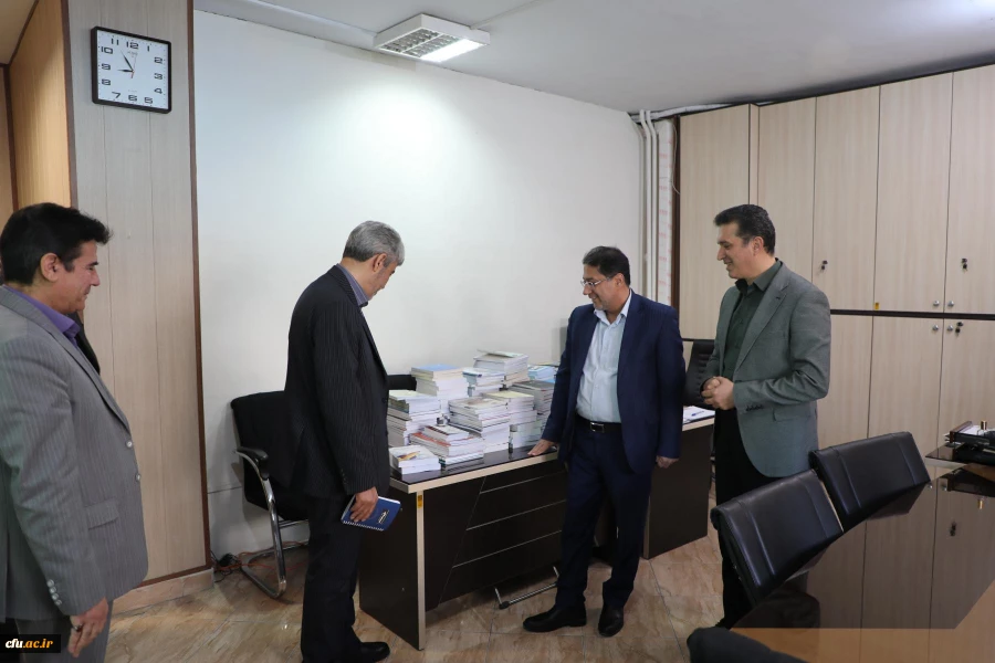 دیدار نوروزی رئیس دانشگاه فرهنگیان با همکاران سازمان مرکزی 11