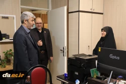 دیدار نوروزی رئیس دانشگاه فرهنگیان با همکاران سازمان مرکزی 13