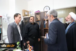 دیدار نوروزی رئیس دانشگاه فرهنگیان با همکاران سازمان مرکزی 23