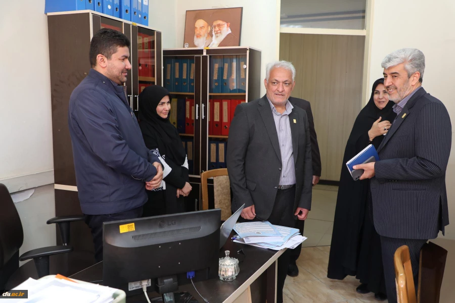 دیدار نوروزی رئیس دانشگاه فرهنگیان با همکاران سازمان مرکزی 34