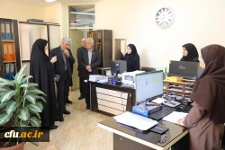 دیدار نوروزی رئیس دانشگاه فرهنگیان با همکاران سازمان مرکزی 36