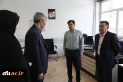 دیدار نوروزی رئیس دانشگاه فرهنگیان با همکاران سازمان مرکزی 37