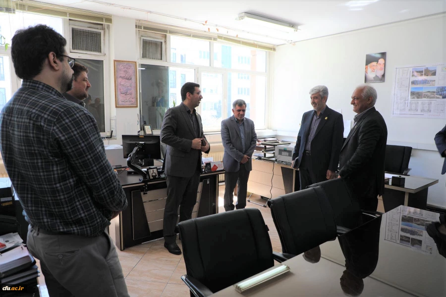 دیدار نوروزی رئیس دانشگاه فرهنگیان با همکاران سازمان مرکزی 38