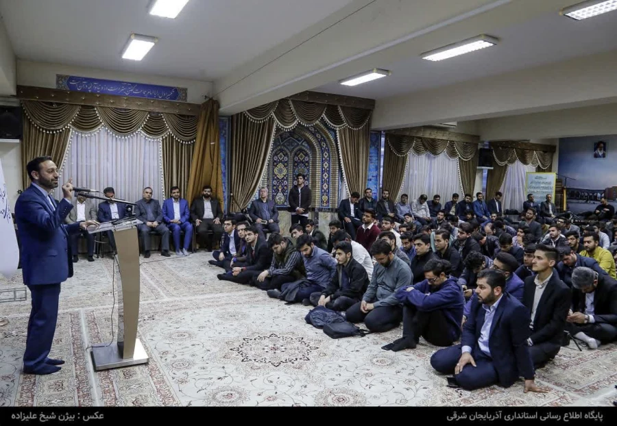 دیدار صمیمی استاندار آذربایجان شرقی با تشکل های دانشجویی استان 5