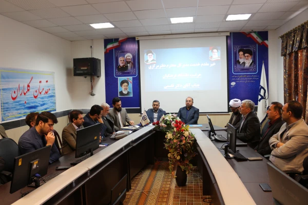 آئین تکریم و معارفه حراست دانشگاه فرهنگیان خراسان شمالی 6