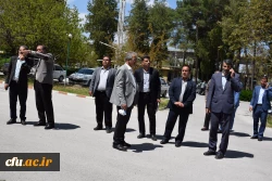 بازدید رئیس سازمان مدیریت و برنامه ریزی و مدیر کل نوسازی آموزش و پرورش استان از دانشگاه فرهنگیان کرمانشاه 2
