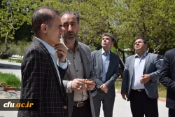 بازدید رئیس سازمان مدیریت و برنامه ریزی و مدیر کل نوسازی آموزش و پرورش استان از دانشگاه فرهنگیان کرمانشاه 3