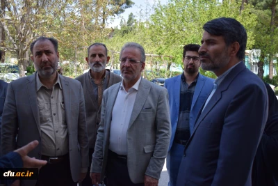 بازدید رئیس سازمان مدیریت و برنامه ریزی و مدیر کل نوسازی آموزش و پرورش استان از دانشگاه فرهنگیان کرمانشاه