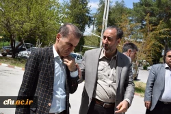 بازدید رئیس سازمان مدیریت و برنامه ریزی و مدیر کل نوسازی آموزش و پرورش استان از دانشگاه فرهنگیان کرمانشاه 5