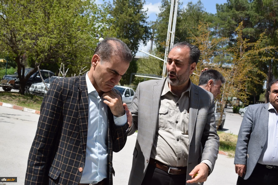 بازدید رئیس سازمان مدیریت و برنامه ریزی و مدیر کل نوسازی آموزش و پرورش استان از دانشگاه فرهنگیان کرمانشاه 5