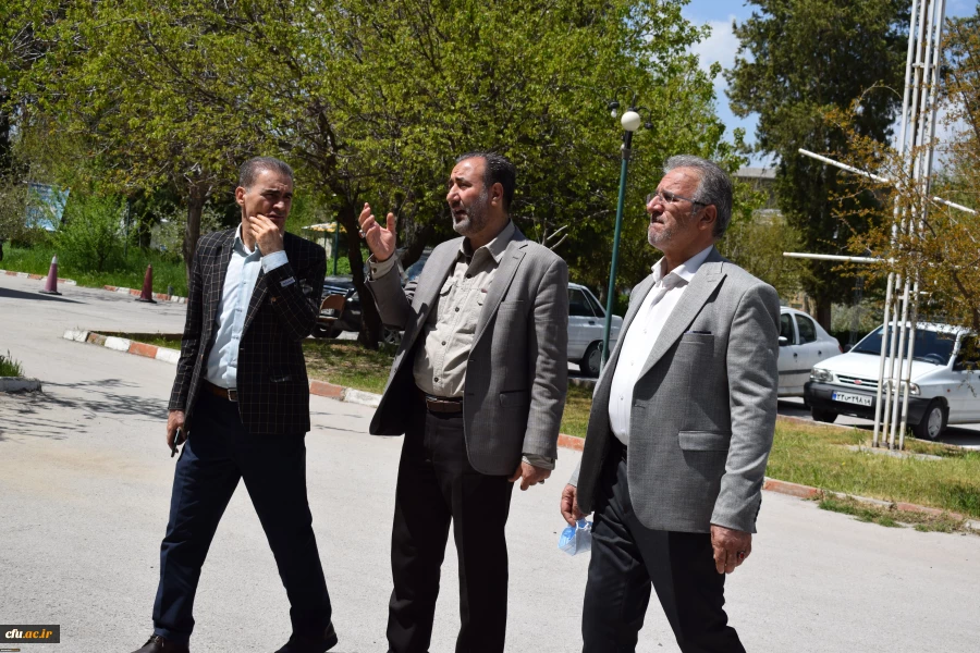 بازدید رئیس سازمان مدیریت و برنامه ریزی و مدیر کل نوسازی آموزش و پرورش استان از دانشگاه فرهنگیان کرمانشاه 6