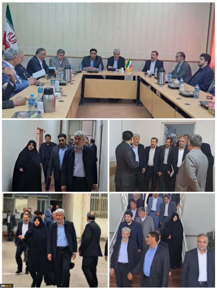 بازدید رئیس دانشگاه فرهنگیان از مرکز شهید کلاهدوز قوچان 2