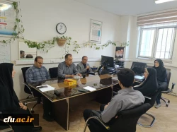  جلسه مشترک معاونت سنجش مرکز نظارت و ارزیابی و مرکز توسعه و بهسازی منابع انسانی دانشگاه فرهنگیان برگزارشد 2