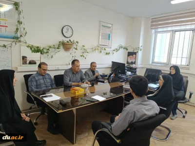  جلسه مشترک معاونت سنجش مرکز نظارت و ارزیابی و مرکز توسعه و بهسازی منابع انسانی دانشگاه فرهنگیان برگزار شد