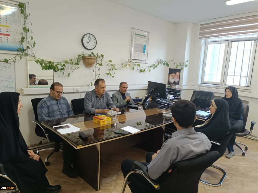  جلسه مشترک معاونت سنجش مرکز نظارت و ارزیابی و مرکز توسعه و بهسازی منابع انسانی دانشگاه فرهنگیان برگزارشد 2