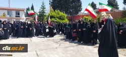 تجمع دانشگاهیان دانشگاه فرهنگیان مازندران در حمایت از عملیات مقتدرانه «وعده صادق» 2