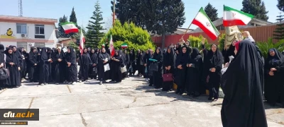 در دانشگاه فرهنگیان مازندران برگزار شد :

تجمع دانشگاهیان دانشگاه فرهنگیان مازندران در حمایت از عملیات مقتدرانه «وعده صادق»