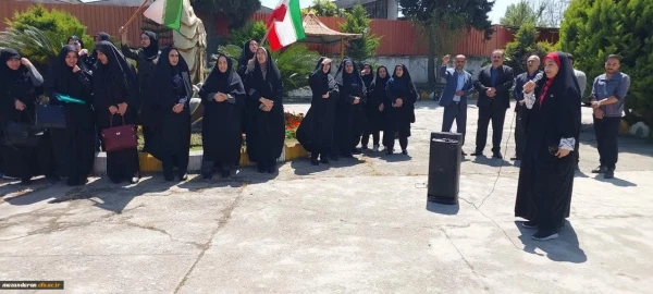 تجمع دانشگاهیان دانشگاه فرهنگیان مازندران در حمایت از عملیات مقتدرانه «وعده صادق» 3