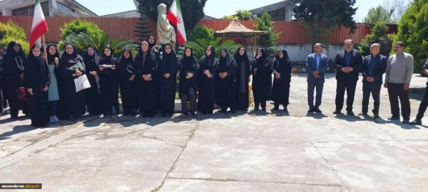 تجمع دانشگاهیان دانشگاه فرهنگیان مازندران در حمایت از عملیات مقتدرانه «وعده صادق» 4