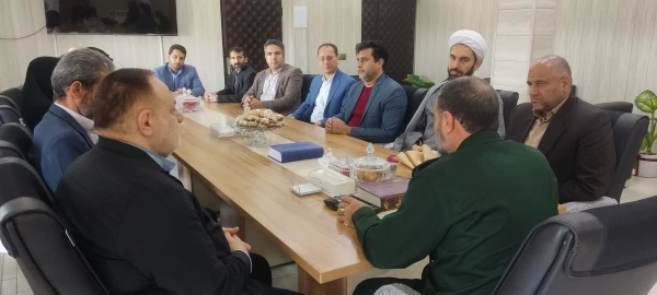 دیدار جمعی از همکاران دانشگاه فرهنگیان استان گلستان با فرماندهی سپاه نینوای استان 7