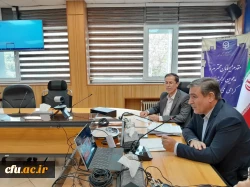 نشست بر خط مدیر محترم مدارس وابسته و کارورزی دانشگاه فرهنگیان با اساتید مرجع کارورزی سراسر کشور 2