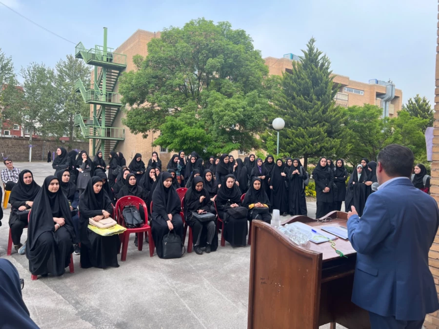 ریبون آزاد پردیس خواهران استان قزوین با محوریت حل مسائل آموزشی 5