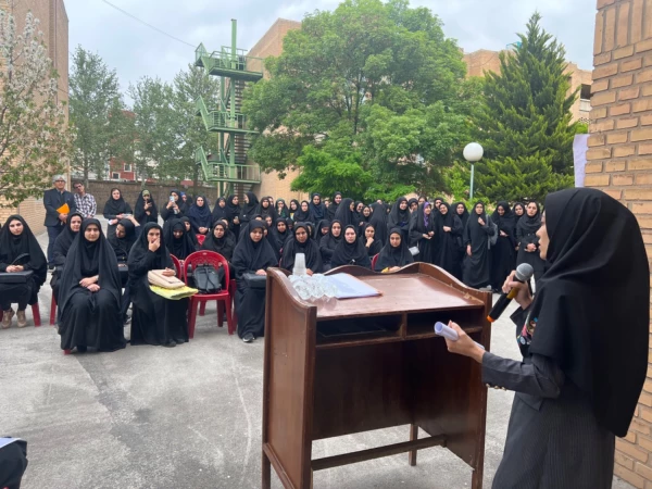 ریبون آزاد پردیس خواهران استان قزوین با محوریت حل مسائل آموزشی 9