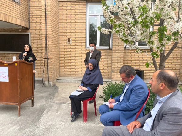 ریبون آزاد پردیس خواهران استان قزوین با محوریت حل مسائل آموزشی 10