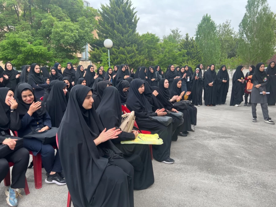 ریبون آزاد پردیس خواهران استان قزوین با محوریت حل مسائل آموزشی 13