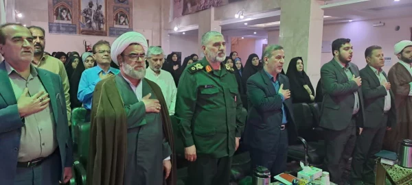 برگزاری مراسم تبیین وعده صادق در پردیس حضرت فاطمه الزهرا(س) خوزستان 3