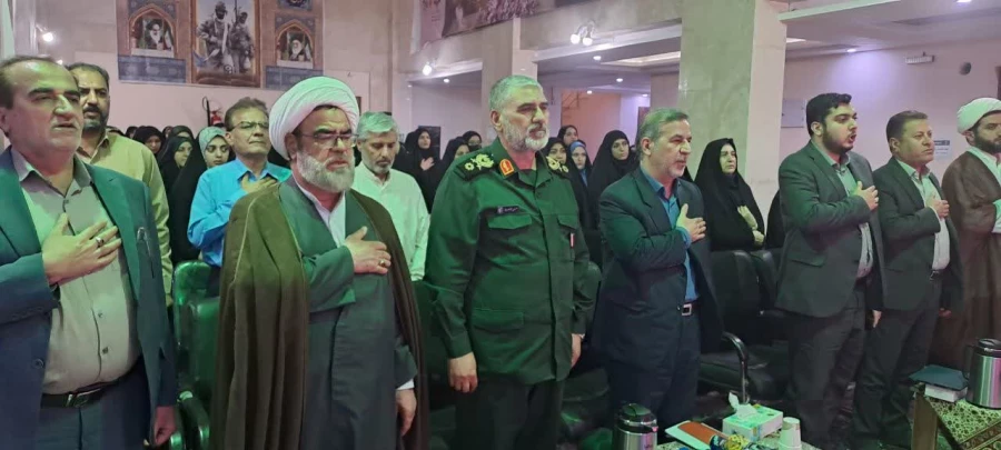 برگزاری مراسم تبیین وعده صادق در پردیس حضرت فاطمه الزهرا(س) خوزستان 3