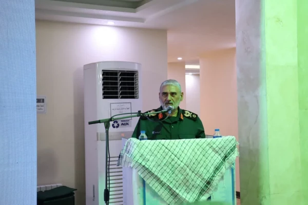 برگزاری مراسم تبیین وعده صادق در پردیس حضرت فاطمه الزهرا(س) خوزستان 4