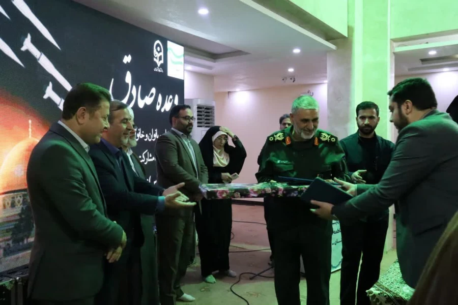 برگزاری مراسم تبیین وعده صادق در پردیس حضرت فاطمه الزهرا(س) خوزستان 5