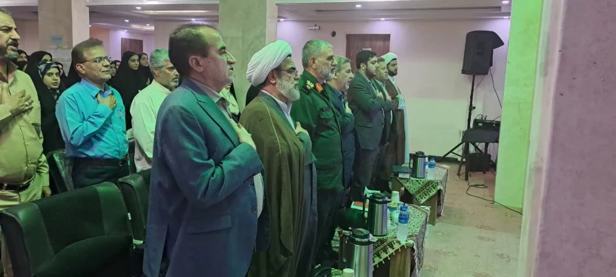 برگزاری مراسم تبیین وعده صادق در پردیس حضرت فاطمه الزهرا(س) خوزستان 11