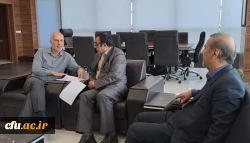 نشست رئیس دانشگاه فرهنگیان با رئیس سازمان مدیریت و برنامه ریزی استان خوزستان  4