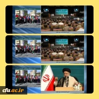 بازتاب تجمع دانشجویی دانشگاه فرهنگیان همدان از شبکه های ملی و استانی 3