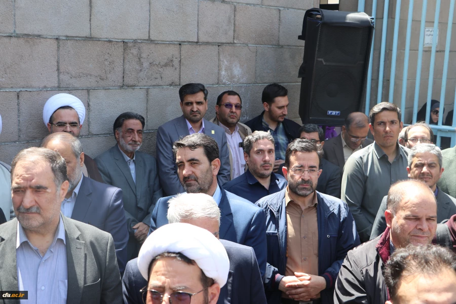 تجمع دانشجویان دانشگاههای آذربایجان شرقی در حمایت از خیزش دانشجویان آمریکایی 9