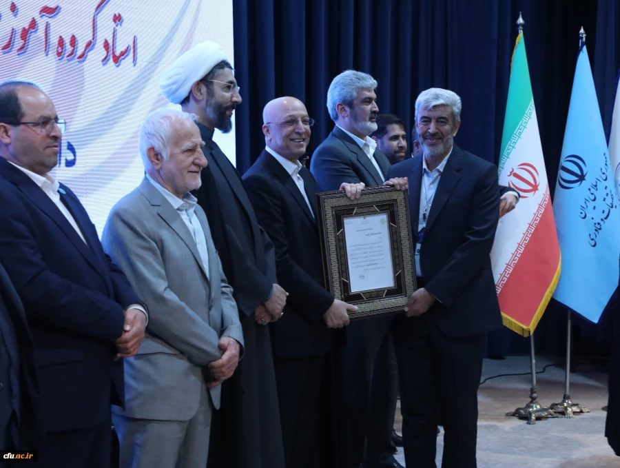 رییس دانشگاه فرهنگیان؛ استاد نمونه کشوری شد 5