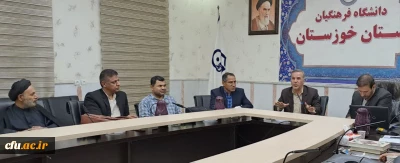 به همت دانشگاه فرهنگیان خوزستان انجام گرفت:

نشست هم اندیشی اساتید با موضوع بررسی مسئله فلسطین و عملیات وعده الصادق ایران