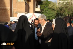 حضور دکتر برزویی در مرکز شهید باهنر