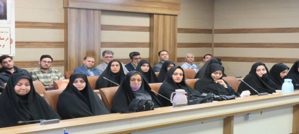 معارفه سرپرست جدید پردیس بنت الهدی صدر اردبیل