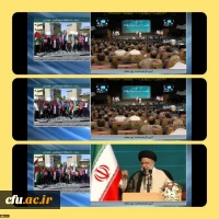 تجمع دانشجویان دانشگاه فرهنگیان سراسر کشور از دانشگاه های آزادی خواه دنیا و مردم مظلوم غزه و فلسطین 7