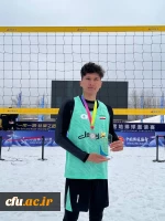 کسب عنوان نایب قهرمانی دانشجومعلم گلستانی در مسابقات قهرمانی والیبال برفی آسیا به میزبانی کشور چین به گزارش روابط عمومی دانشگاه فرهنگیان استان گلستان ... 2