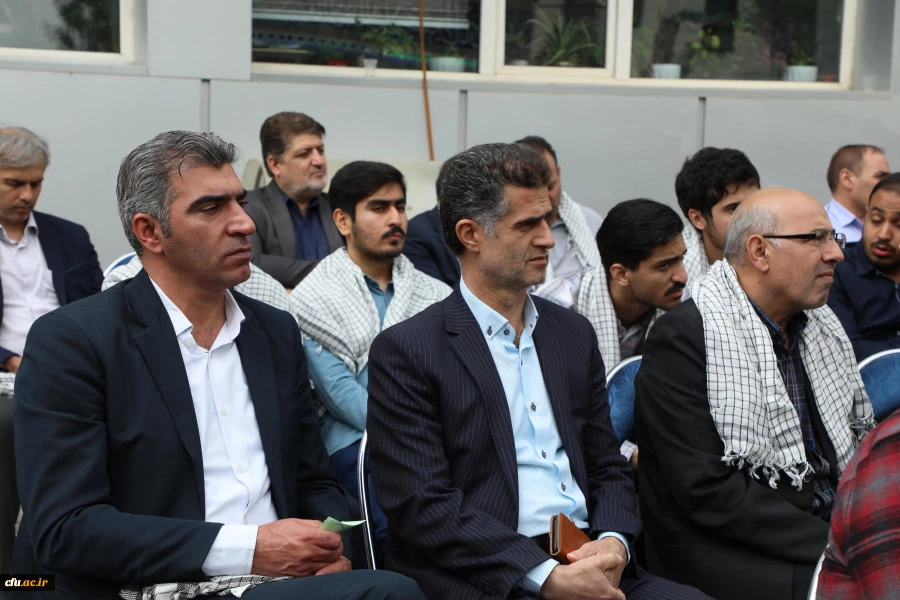 مراسم سومین سالگرد تدفین شهید گمنام سازمان مرکزی دانشگاه فرهنگیان 7